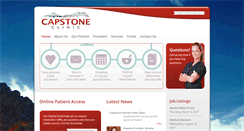 Desktop Screenshot of capstoneclinic.com