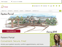 Tablet Screenshot of capstoneclinic.org
